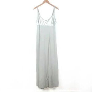 Caché 90s Inspired Silky Taupe Gown